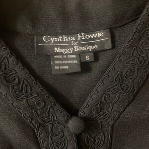 Croft & Barrow Black Buttoned Cardigan